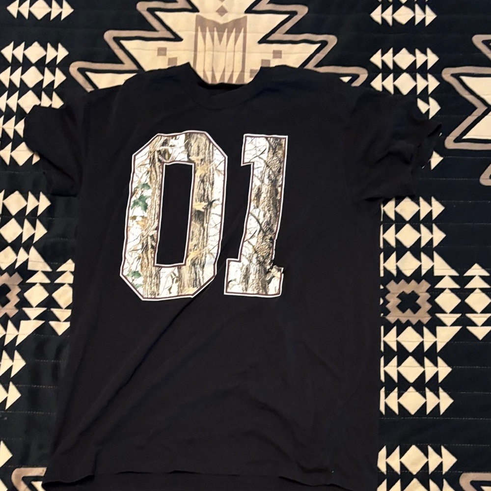 Black Graphic Men's Shirt